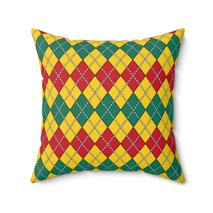 Cameroon Retro Argyle Cushion Pillow