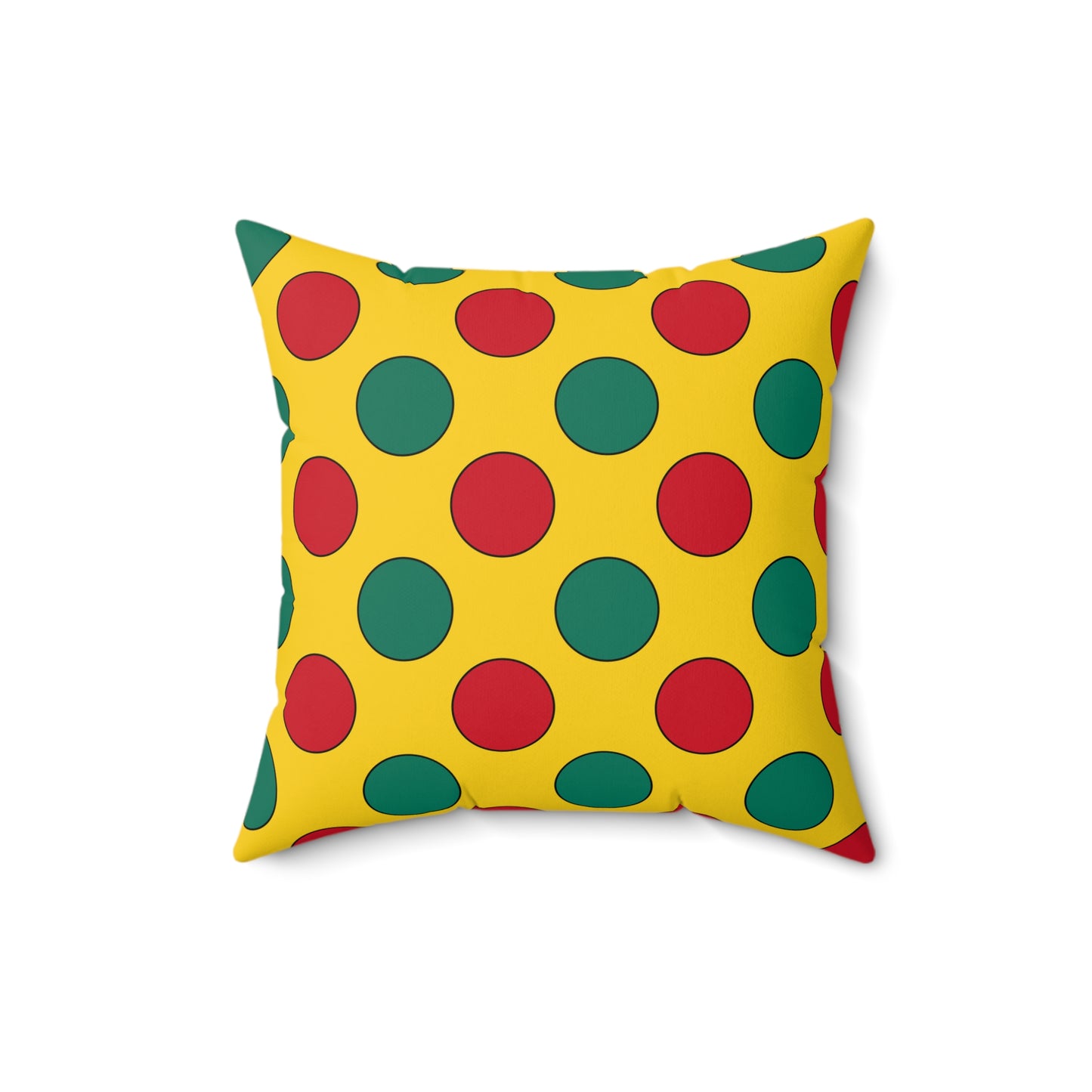 Cameroon Retro Polka Dots Cushion Pillow