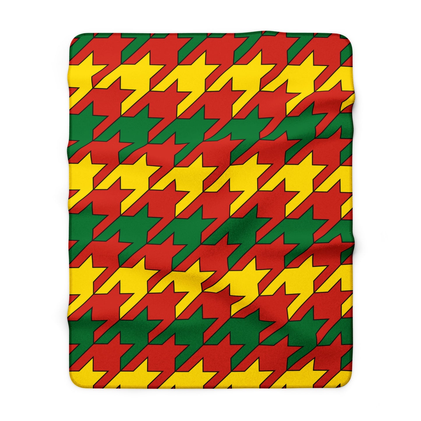 Bolivia Retro Houndstooth Blanket Throw