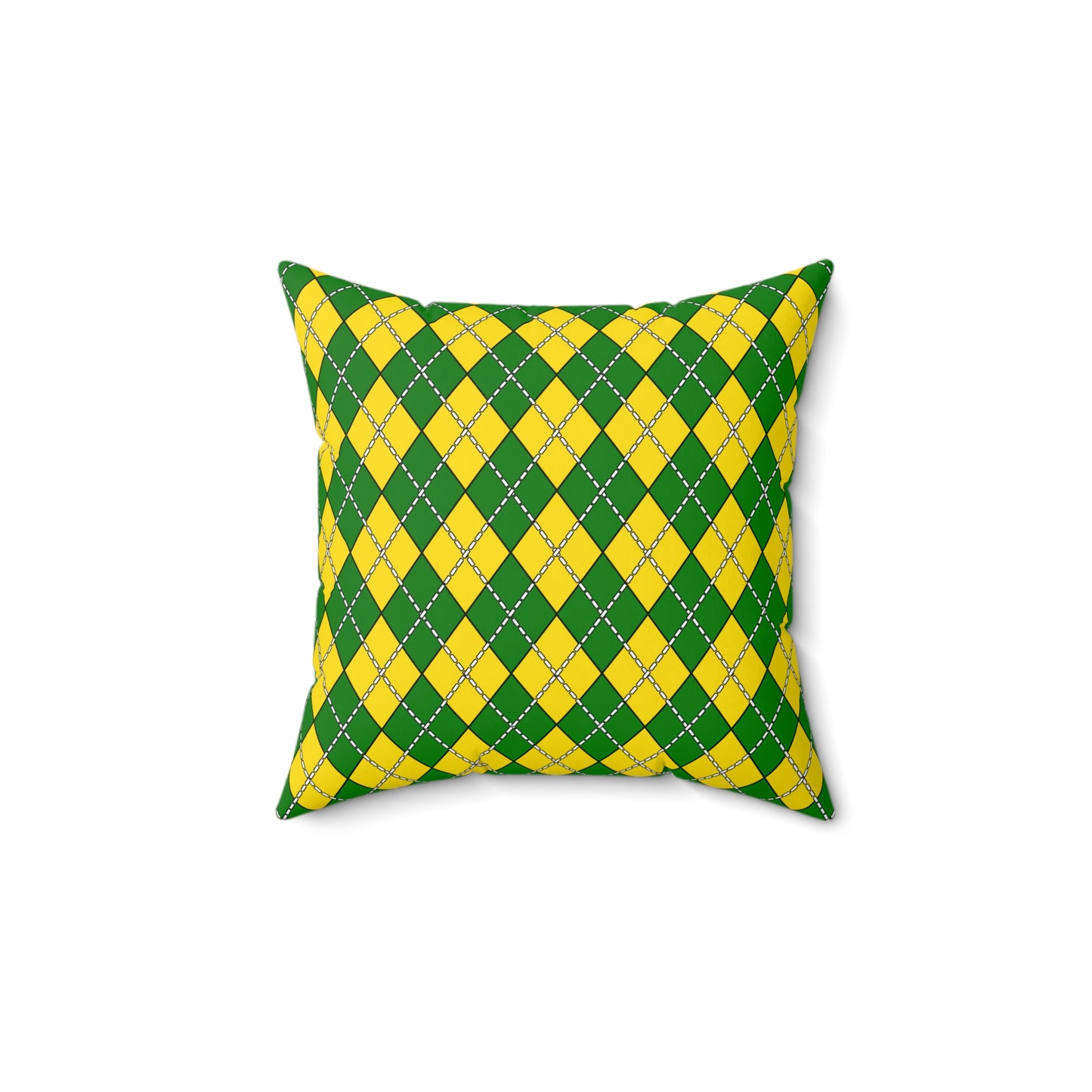 Cocos Islands Retro Argyle Cushion Pillow