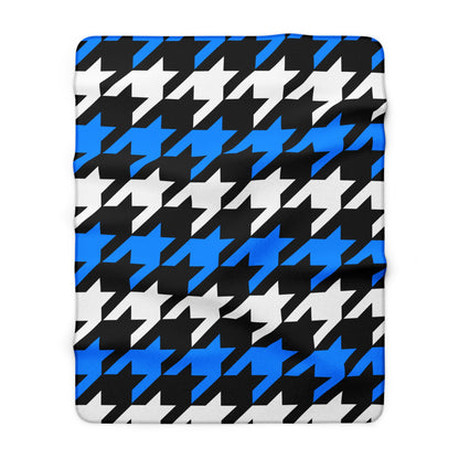 Estonia Retro Houndstooth Blanket Throw