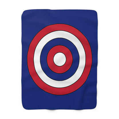 New Zealand Retro Target Blanket Throw