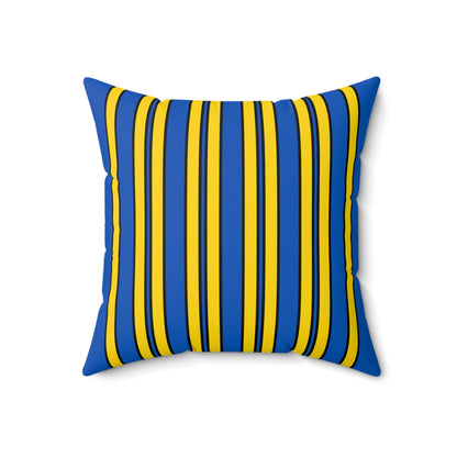 Ukraine Retro Stripes Cushion Pillow