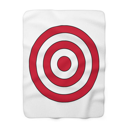 Greenland Retro Target Blanket Throw