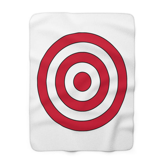Greenland Retro Target Blanket Throw