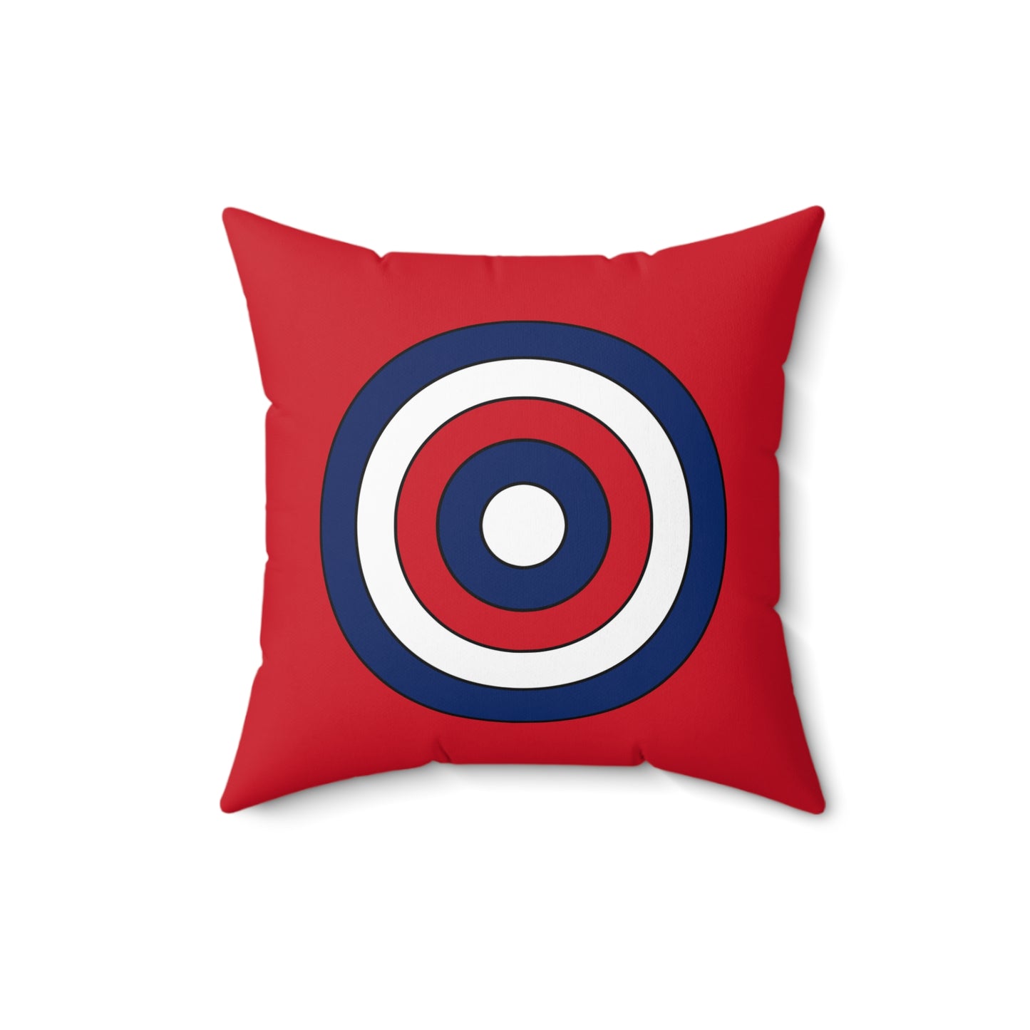 Lao Peoples Democratic Republic Retro Target Cushion Pillow