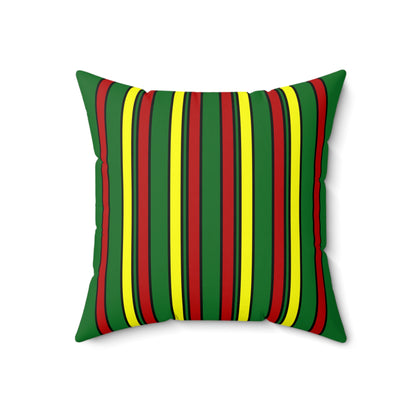 Senegal Retro Stripes Cushion Pillow