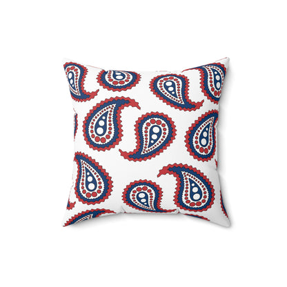 Serbia Retro Paisley Cushion Pillow