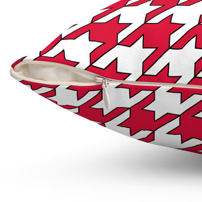 Poland Retro Houndstooth Cushion Pillow