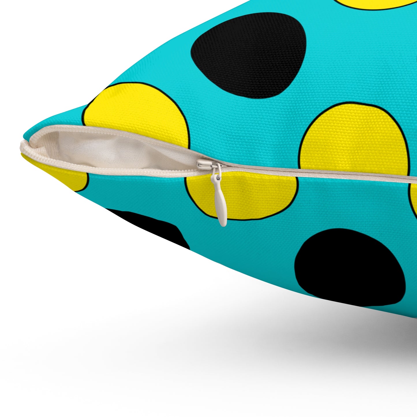 Bahamas Retro Polka Dots Cushion Pillow