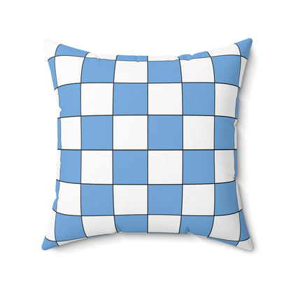 Argentina Retro Check Cushion Pillow