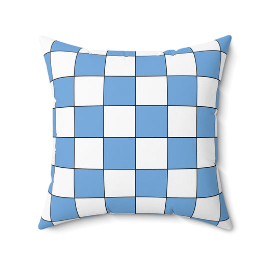 Argentina Retro Check Cushion Pillow
