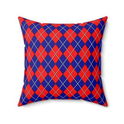 Taiwan Retro Argyle Cushion Pillow