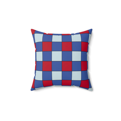 Guam Retro Check Cushion Pillow