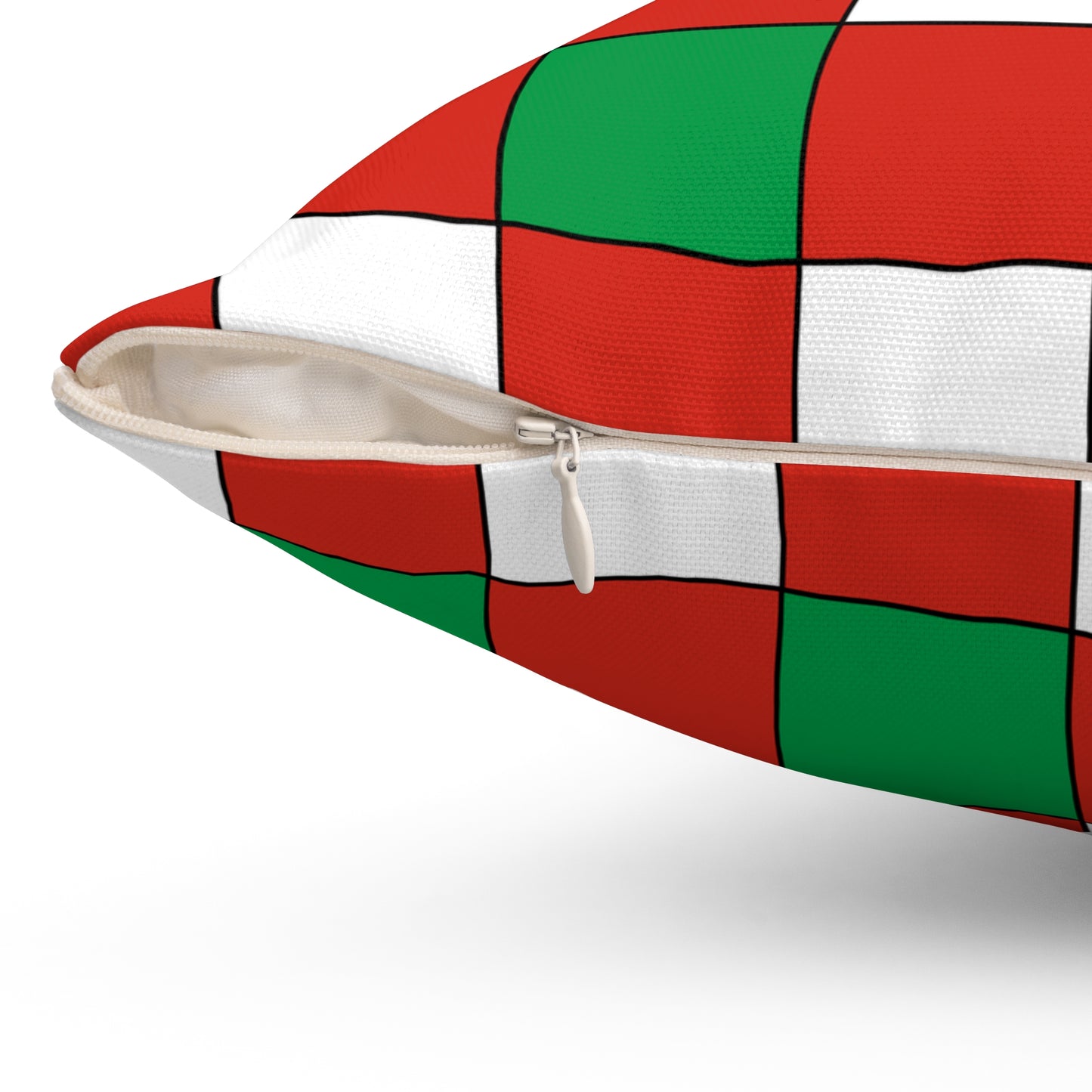 Pais Vasco Retro Check Cushion Pillow