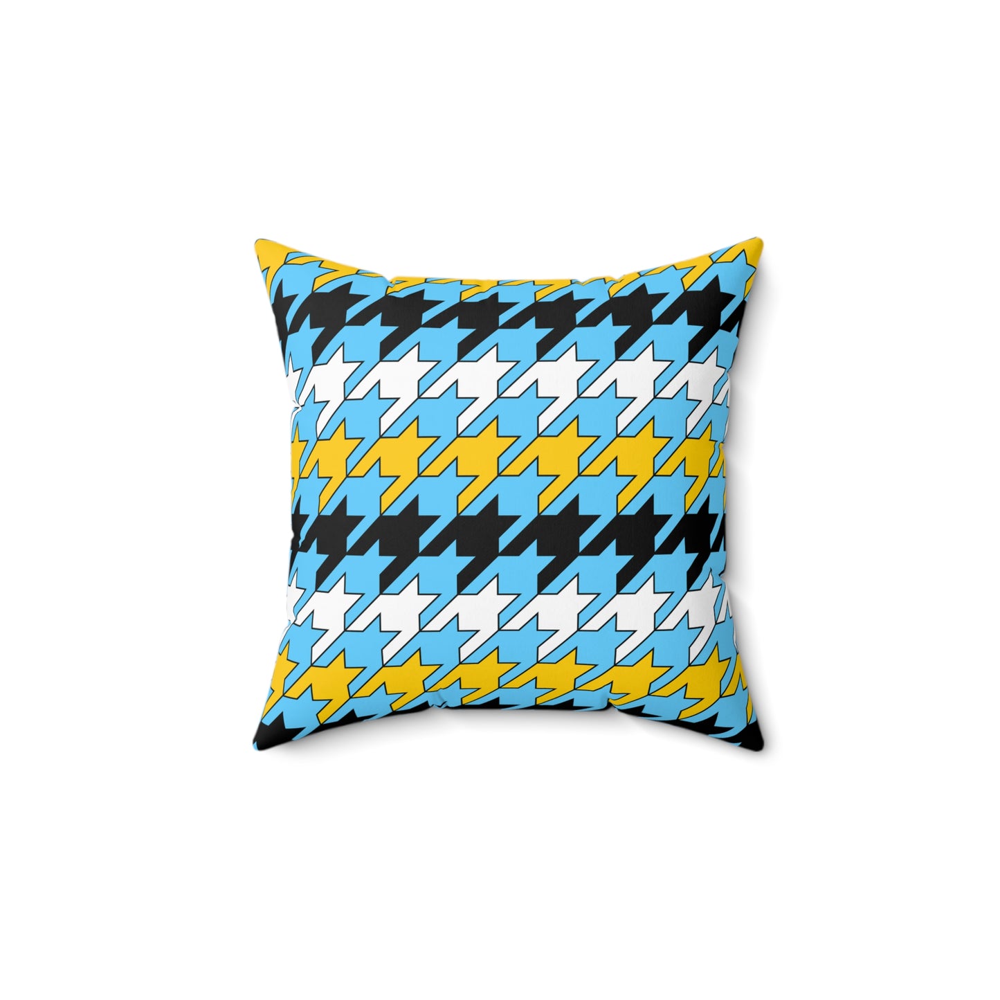 Saint Lucia Retro Houndstooth Cushion Pillow