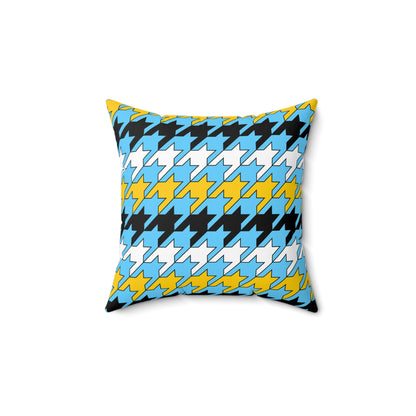 Saint Lucia Retro Houndstooth Cushion Pillow