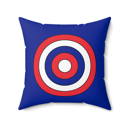 Sint Maarten Retro Target Cushion Pillow