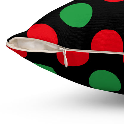 Libya Retro Polka Dots Cushion Pillow