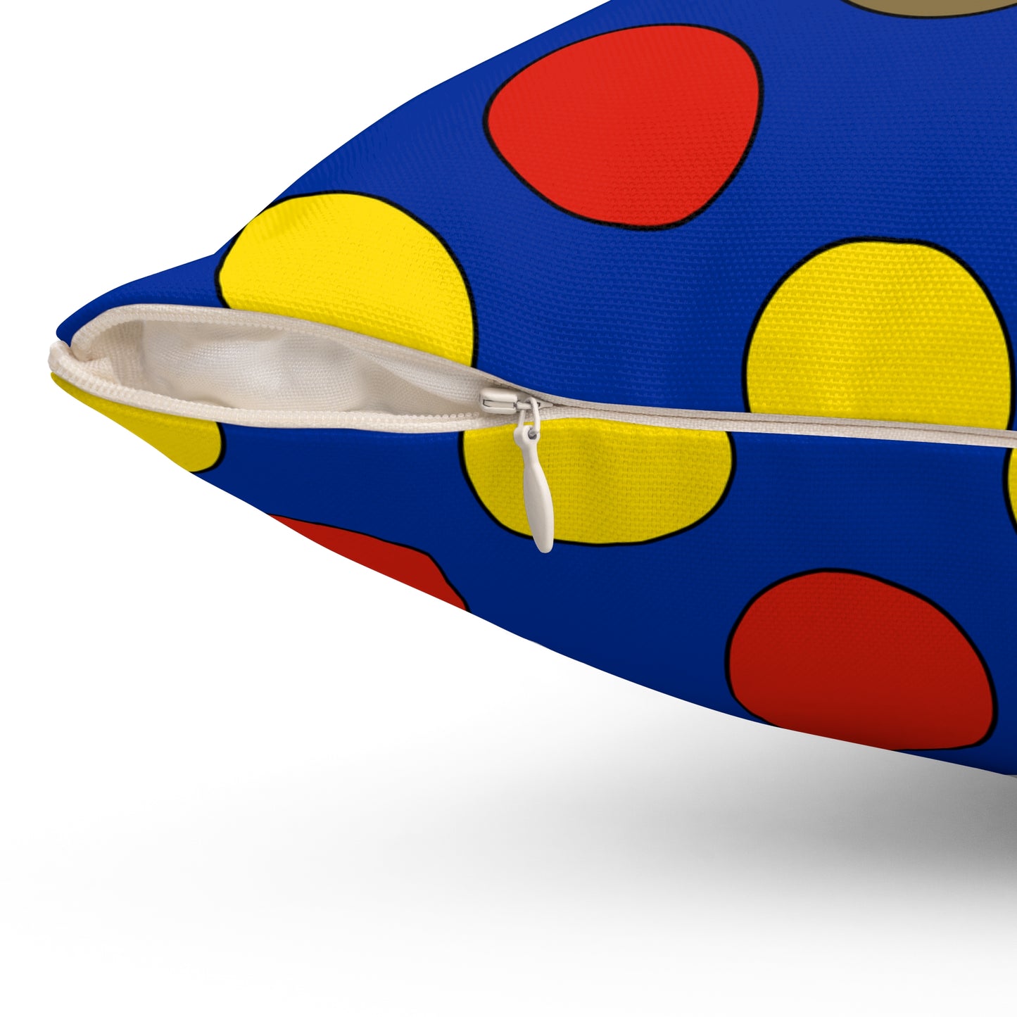 Moldova Retro Polka Dots Cushion Pillow