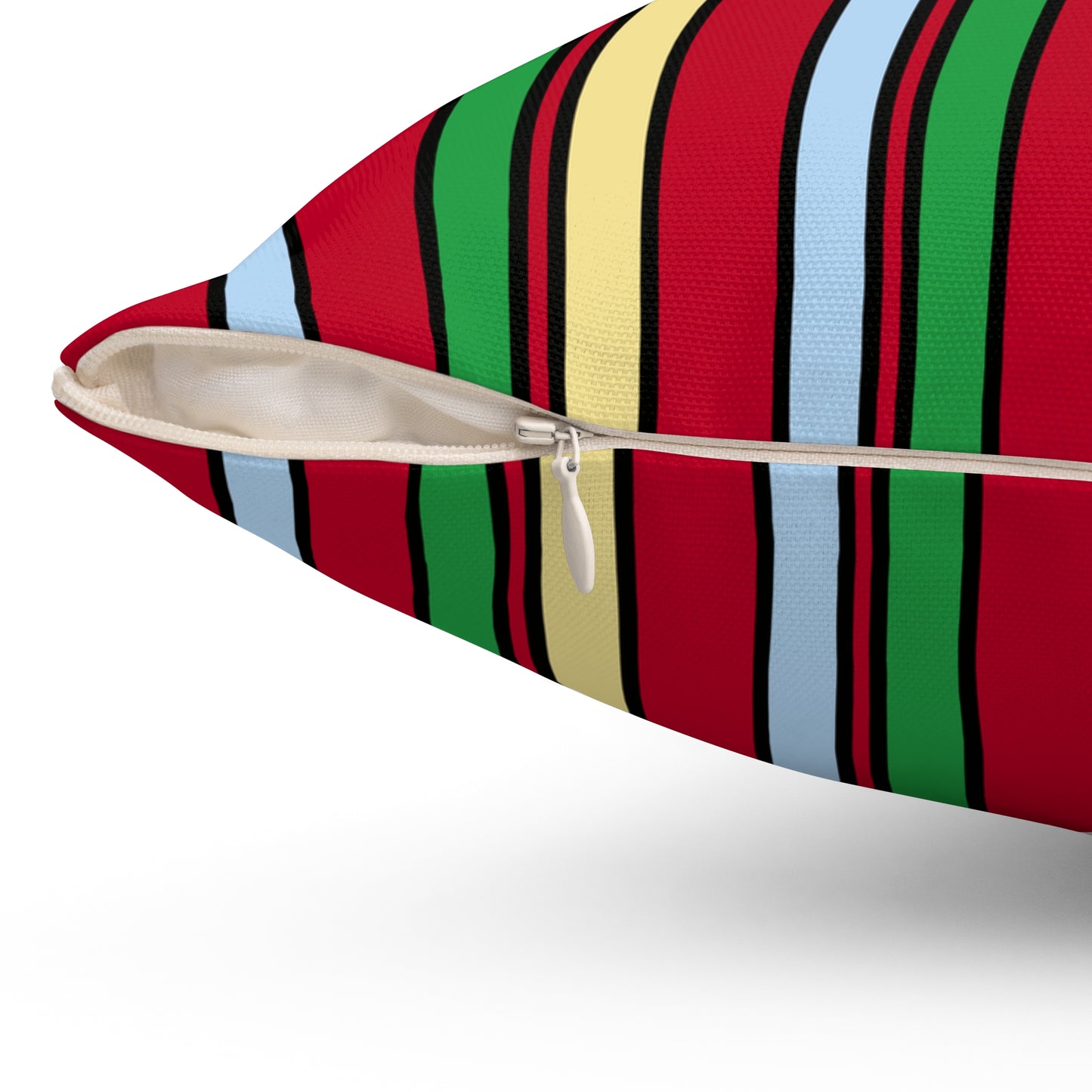 Eritrea Retro Stripes Cushion Pillow