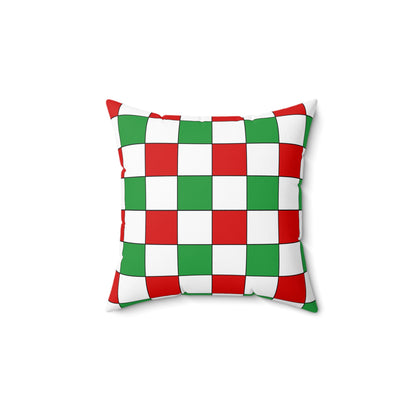 Iran Retro Check Cushion Pillow