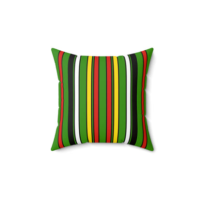 Guyana Retro Stripes Cushion Pillow