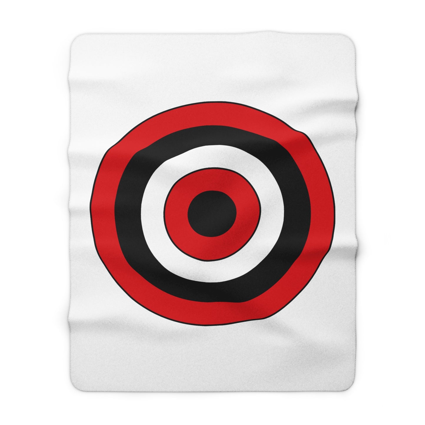 Gibraltar Retro Target Blanket Throw