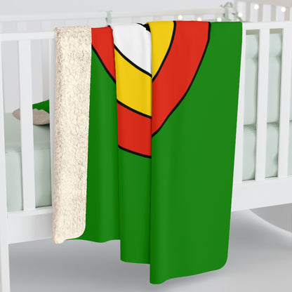 Dominica Retro Target Blanket Throw