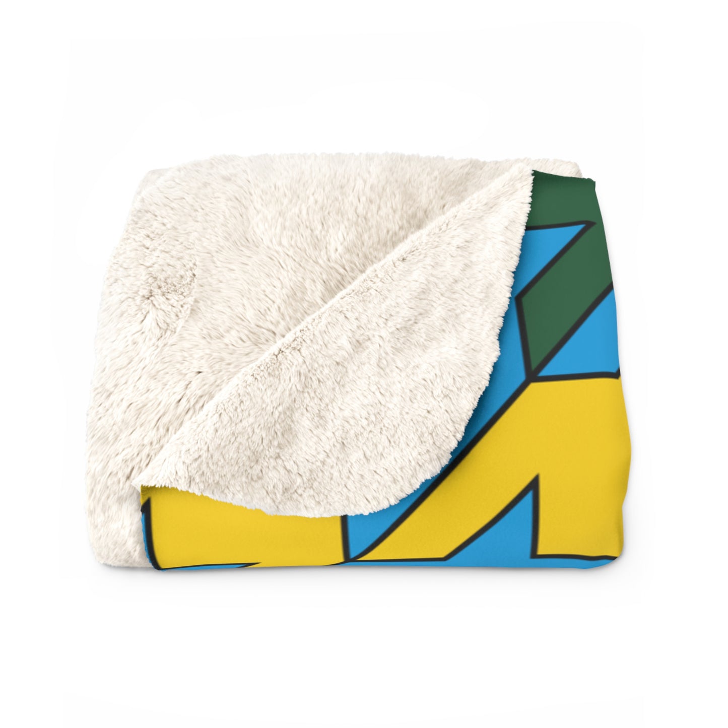 Rwanda Retro Houndstooth Blanket Throw