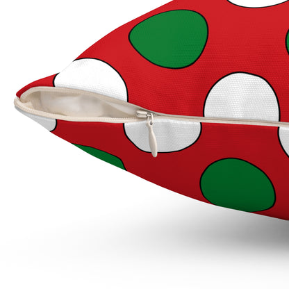 Belarus Retro Polka Dots Cushion Pillow