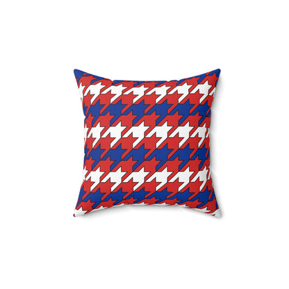 Bouvet Island Retro Houndstooth Cushion Pillow