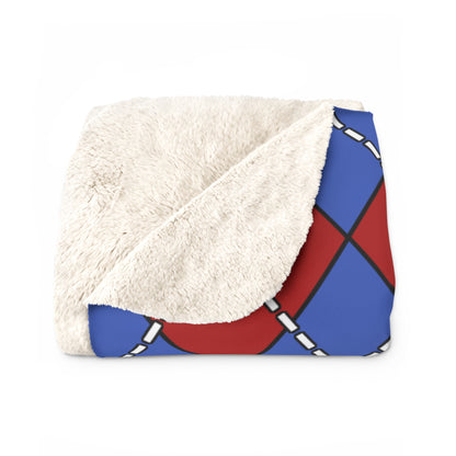 Eswatini Retro Argyle Blanket Throw
