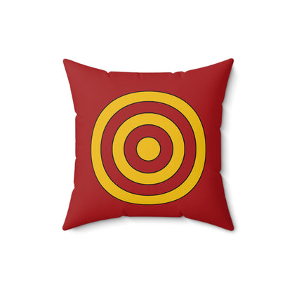 Spain Retro Target Cushion Pillow