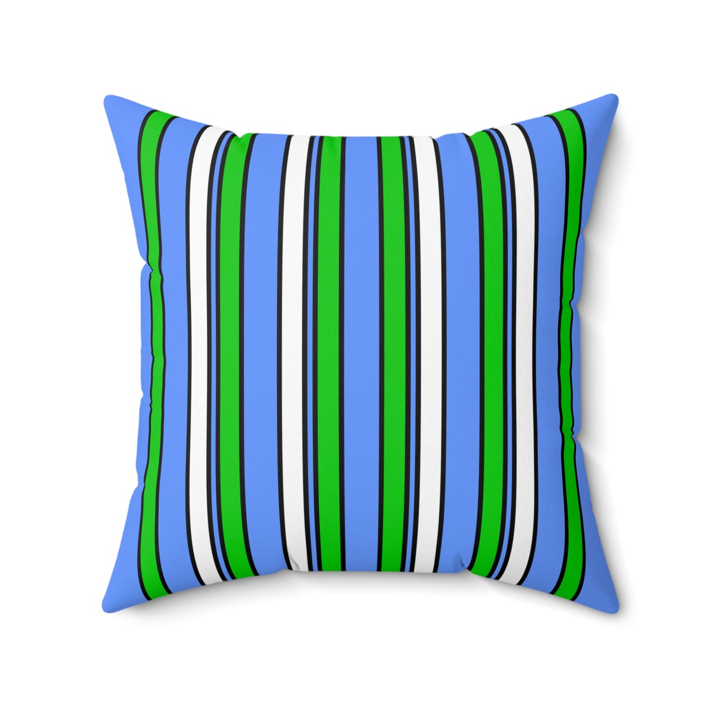 Djibouti Retro Stripes Cushion Pillow