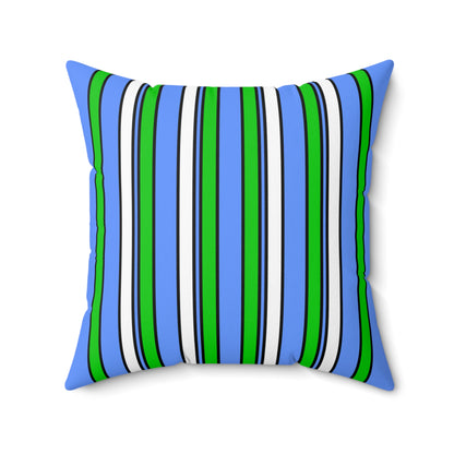Djibouti Retro Stripes Cushion Pillow