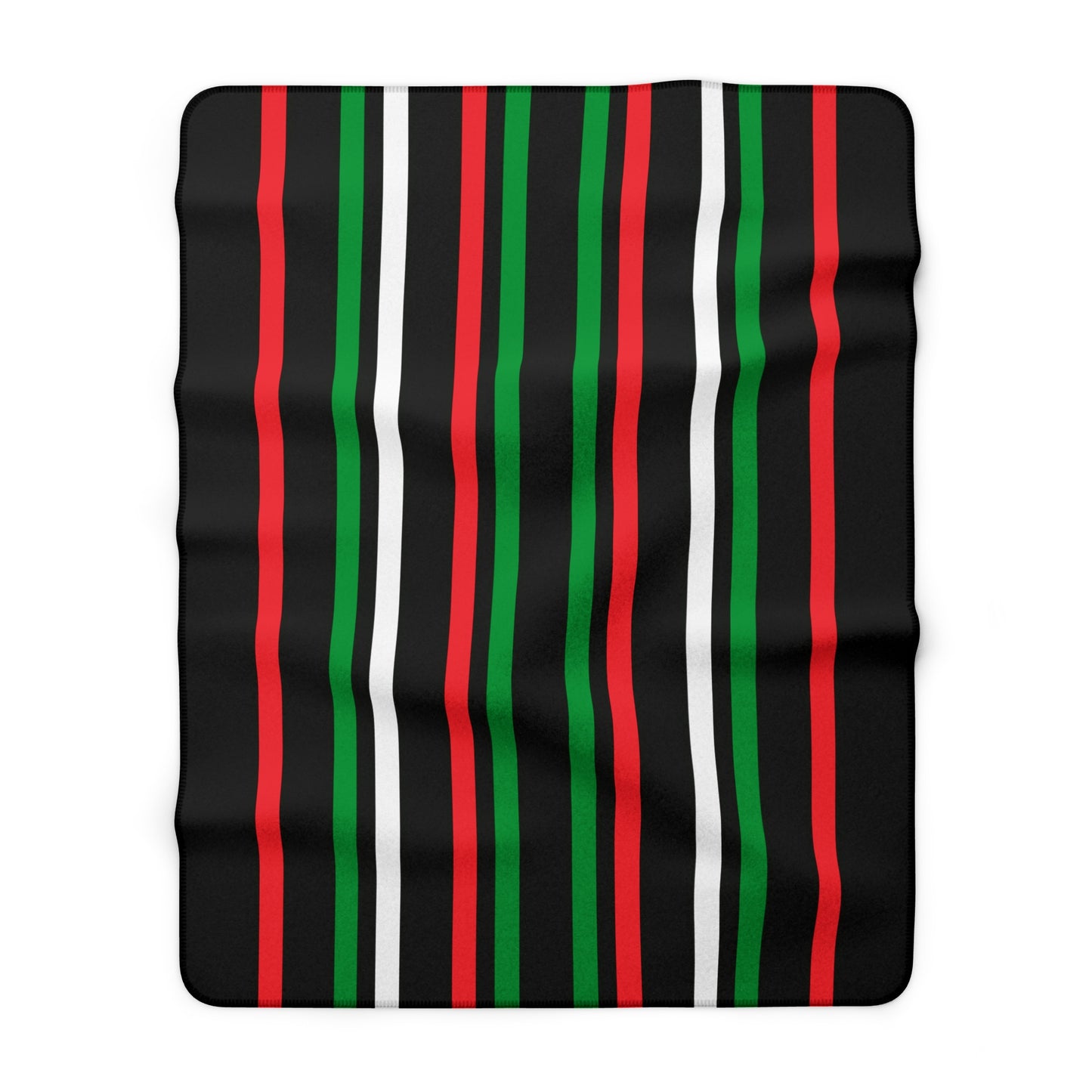Palestine Retro Stripes Blanket Throw