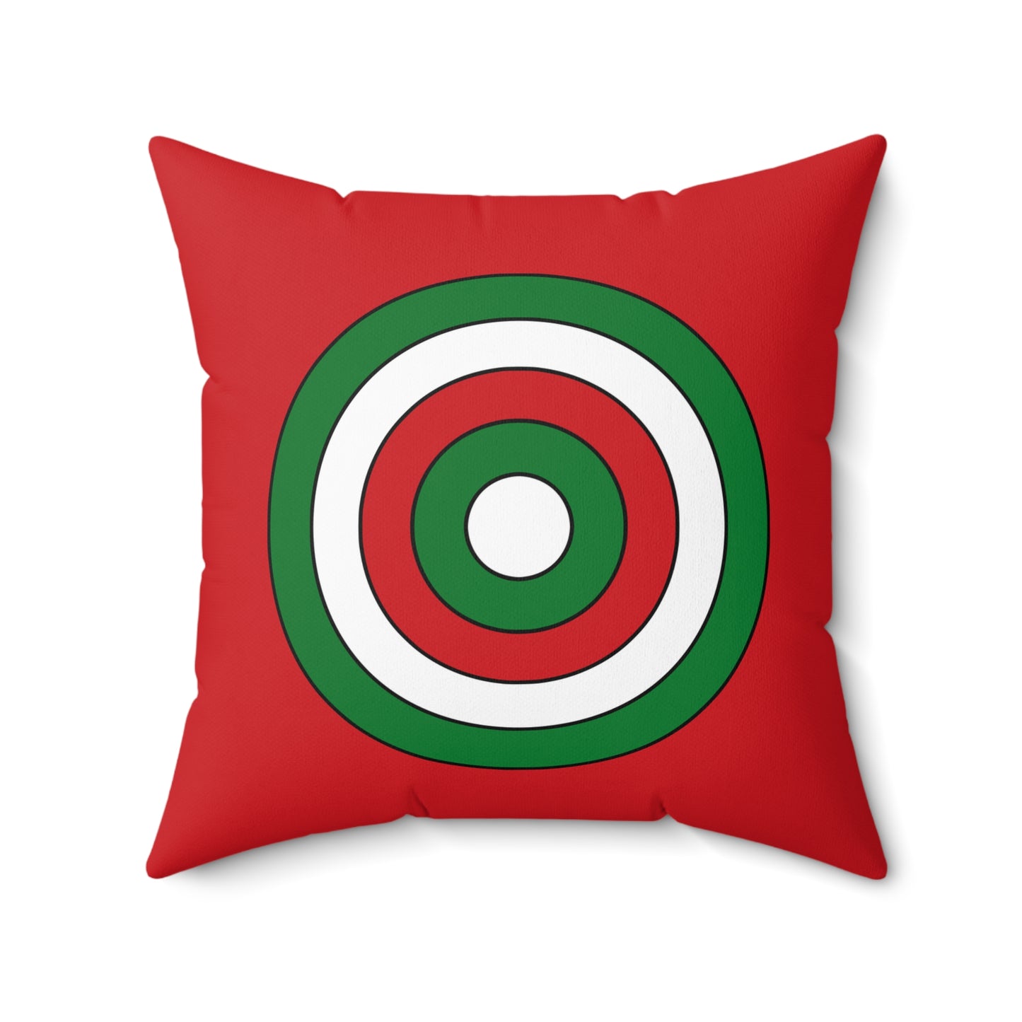Belarus Retro Target Cushion Pillow