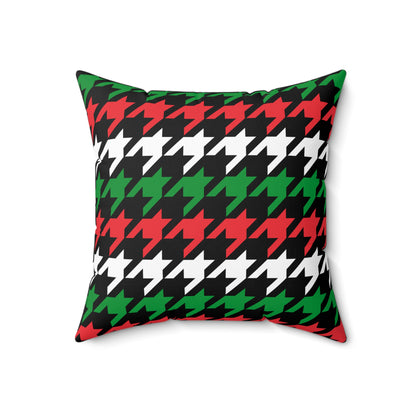 Palestine Retro Houndstooth Cushion Pillow
