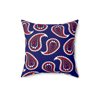 American Samoa Retro Paisley Cushion Pillow