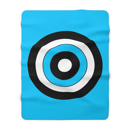 Botswana Retro Target Blanket Throw