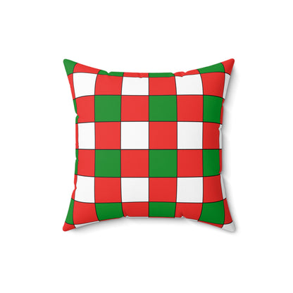 Oman Retro Check Cushion Pillow