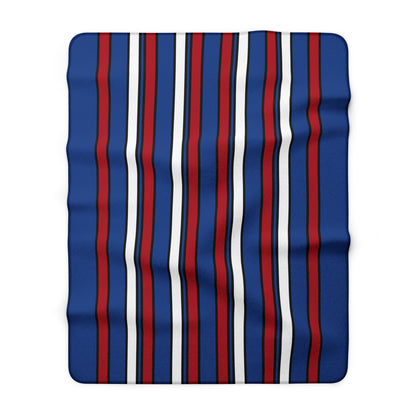 Netherlands Retro Stripes Blanket Throw