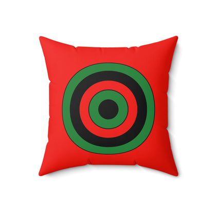 Malawi Retro Target Cushion Pillow