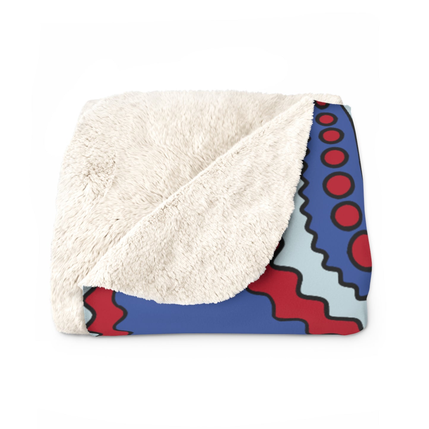 Guam Retro Paisley Blanket Throw