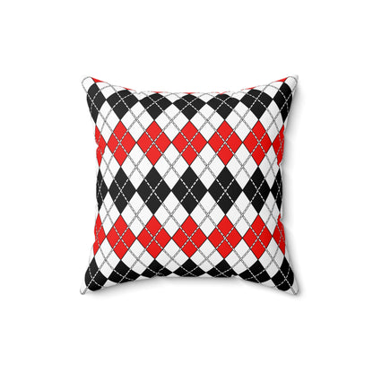Yemen Retro Argyle Cushion Pillow