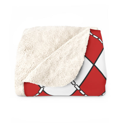Liberia Retro Argyle Blanket Throw