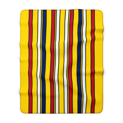 Niue Retro Stripes Blanket Throw