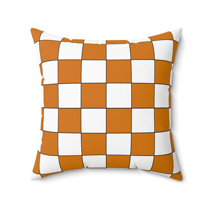 Cyprus Retro Check Cushion Pillow
