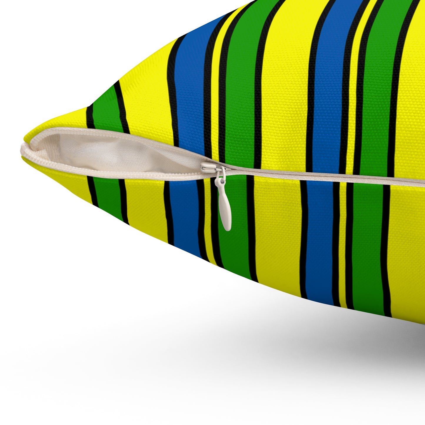 Saint Vincent And The Grenadines Retro Stripes Cushion Pillow